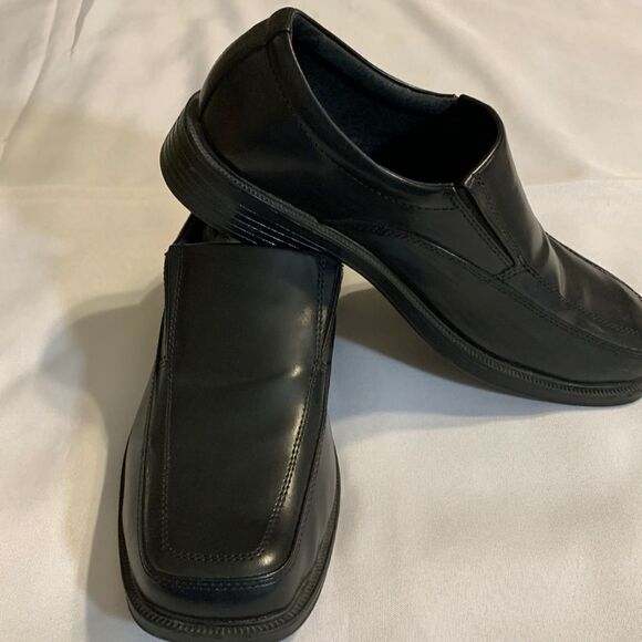 Dexter Comfort size 10W black men’s dress shoes. - Picture 1 of 8